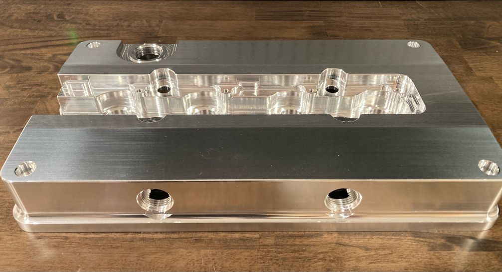 B-Series Billet Valve Cover V6 - Click Image to Close